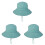 3Pièces Bob Bébé Protection Respirante 2