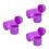 6Pièces Rangement Violet Pour Cup Menstruelle En PP 9