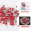 100Pièces Clous Fixation Durable En Métal Pour Décorations 6
