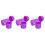 6Pièces Rangement Violet Pour Cup Menstruelle En PP 10
