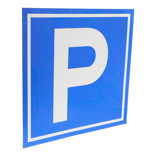 4Pièces Signal Rue P Parking Aluminium Usage Polyvalent 1