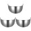 3Pièces Accessoires Casque Visière Argent Pièce Installation Facile 4