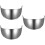 3Pièces Accessoires Casque Visière Argent Pièce Installation Facile 9