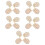 10Paires Moufles Coton Anti-Rayures Pour - Assorties 8