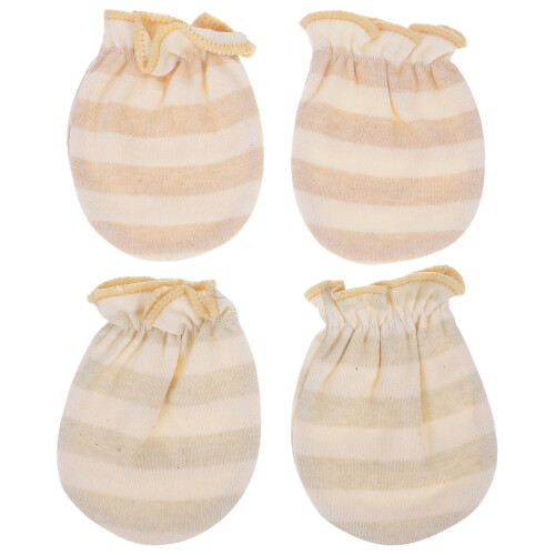10Paires Moufles Coton Anti-Rayures Pour - Assorties