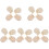 10Paires Moufles Coton Anti-Rayures Pour - Assorties 4