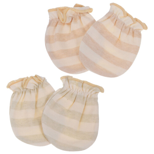 10Paires Moufles Coton Anti-Rayures Pour - Assorties 2