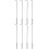 8Pièces Accessoires Bbq Acier Inoxydable Manche Long Multi-Couleurs 5