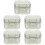 5Pcs Lightweight Black Plastic Retainer and Denture Container 7
