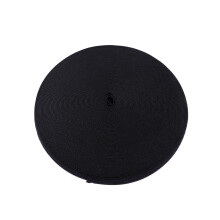 3Pcs Soft Black Stretch Bands for Clothing Sewing and Craft Projects