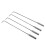 8Pièces Accessoires Bbq Acier Inoxydable Manche Long Multi-Couleurs 9
