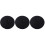 3Pcs Soft Black Stretch Bands for Clothing Sewing and Craft Projects 3
