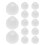 80Pcs Practical White Pe Pen Bushings Non-Stick for Pen Turning 2