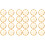 24Pcs Memo Clips Table Number Holder Photo Clip 2