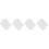 12Pcs White Plastic Bike Basket Covers Easy Install Sturdy Lid 2