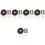 5Sets Baby Corner Bumper Strips Brown Soft Protector for Home Use 3