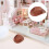 120Pcs Small Plastic Mini Hats Brown Tiny Hats for Crafts and Dolls 9