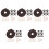 5Sets Baby Corner Bumper Strips Brown Soft Protector for Home Use 2