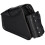 2Pcs Durable Waterproof Motorcycle Bag Black PU Saddle Pouch 1