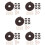 5Sets Baby Corner Bumper Strips Brown Soft Protector for Home Use 6