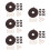 5Sets Baby Corner Bumper Strips Brown Soft Protector for Home Use 9