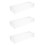 3Pcs Transparent Wall Mount Car Toy Display Boxes Plastic Storage Case 9