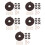 5Sets Baby Corner Bumper Strips Brown Soft Protector for Home Use 5