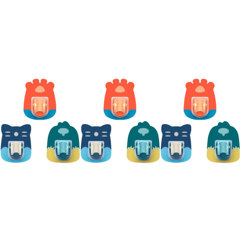 9Pcs Bath Head Holder Shower Stand Punch-Free Easy Install 2