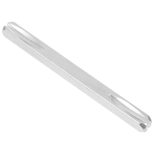 3Pcs Silver Square Shaft Split Spindle for Lock Handle Transmission 2