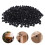 1500Pièces Cache-Vis Plastique Noir Rond Outils Pour Maison 10