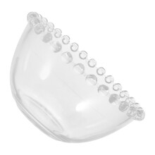 2Pcs Transparent Glass Bowls Multipurpose Dessert Plates Food Storage