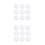 48Pcs White Plush Balls for Clothes Soft Durable Fluffy DIY Crafts 8