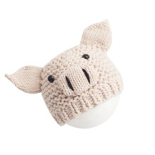 2St Gebreide Newborn Beige Baby Foto Props Fotografie
