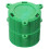 10Pcs Durable Plastic 13P Trailer Plug Holders Green for Rv Trailers 2