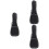 3Pcs Waterproof Guitar Gig Bag Black with Pockets and Convenient Strap 6