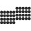 40Pcs Fireproof Cotton Mats Black Incense Burner Accessories Reusable 4