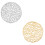 4Pcs PVC Round Braided Placemats Dining Table Mats 9