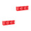8Pcs Practical Red Plastic Concealed Box Safe and Durable 5