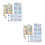 2Sets Parent-Child Interactive Wooden Memory Game Toy Assorted Color 6