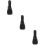 3Pcs Waterproof Guitar Gig Bag Black with Pockets and Convenient Strap 9