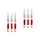 12Pcs Refillable Lip Gloss Bottles Bulk Plastic Empty Lip Balm Tubes 6