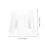 400Pcs White Plastic Plaster Mixing Bowl Lightweight and Safe 11