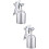 2Pcs High Atomization Silver Paint Sprayer for Furniture Use 7