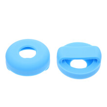 4Pcs Blue Protective Cases for Pet Collar Clips