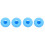 4Pcs Blue Protective Cases for Pet Collar Clips 3
