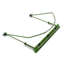 3Pcs Stainless Steel Harmonica Holder Neck for 24-Hole Harp Green