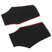 1Pair Skating Ankle Sleeve Black Breathable Protective Sports Cover