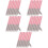 40Pcs Lip Applicator Brushes Multi Color for Lip Gloss and Makeup Use 7
