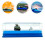 2Pcs 3D Cruise Ship Model Decorative Drift Bottle Stylish Desktop Gift 10