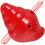 3Pcs Lightweight Red 6-Hole Ceramic Ocarina for Beginner Practice 3